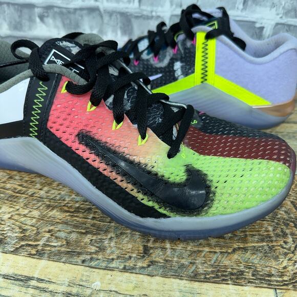Nike Metcon 6 X Training Shoes CK9389 706 "What The" Womens Sz 10 / Mens Sz 8.5 - Picture 3 of 11